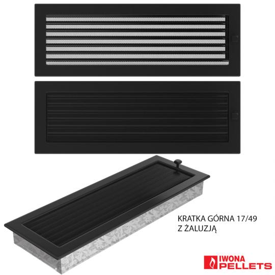 Set of BLACK integrated calenders with fine screens and slats 1